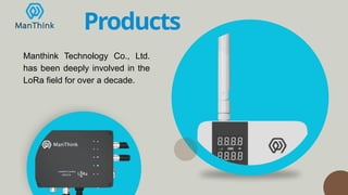 Reliable LoRaWAN Sensors from China Manthink Technology.pptx