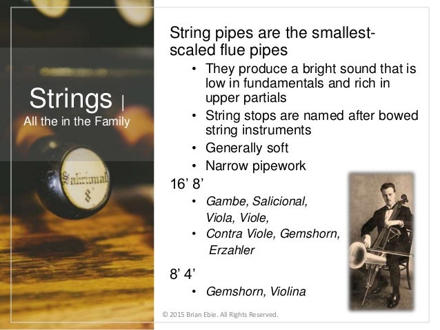 Understanding Pipe Organ Stops and Registrations