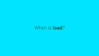 When is load?
 