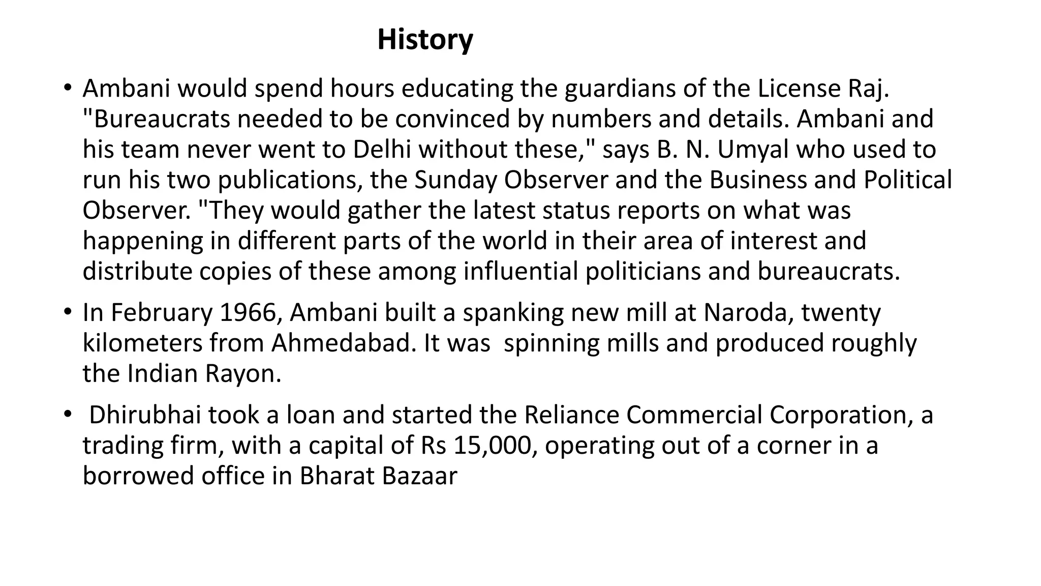 Reliance Business Model | PPTX