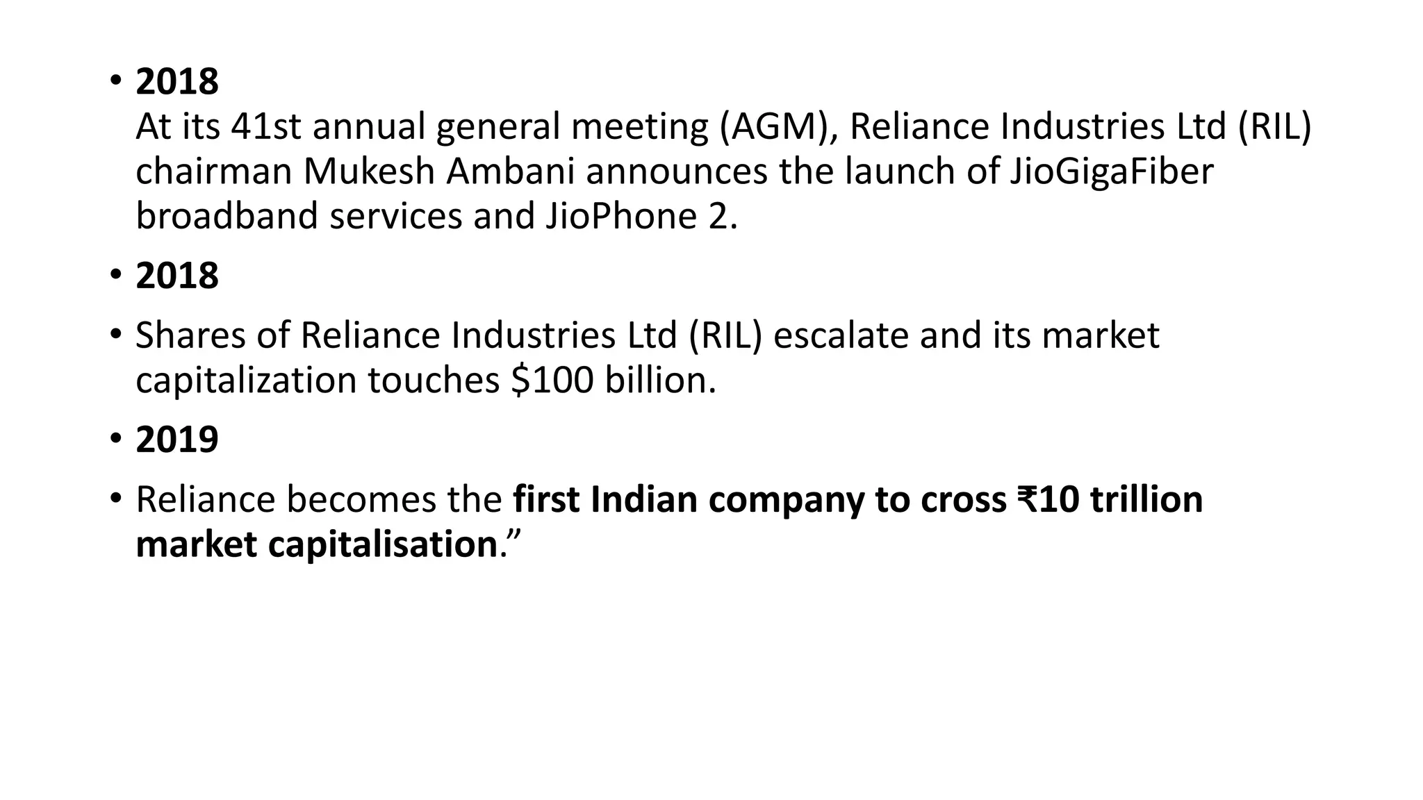 Reliance Business Model | PPTX