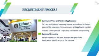 Testing Reliance Image Reliance Industries Limited Company Full Presentation | PPTX