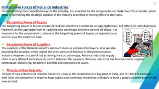 Reliance Industries Limited Company Full Presentation