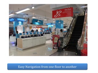 Easy Navigation from one floor to another

 