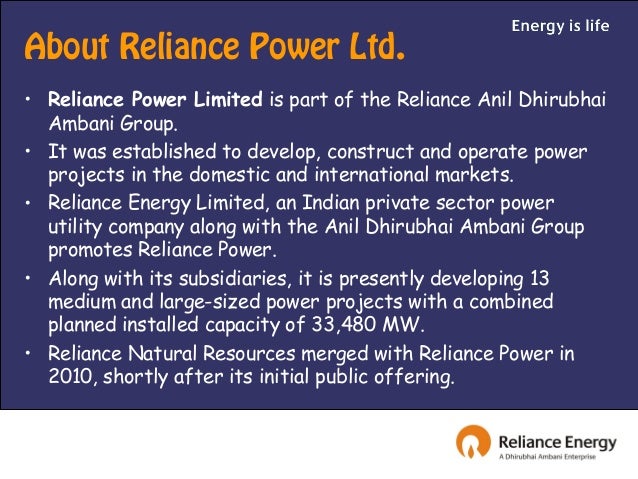Reliance Natural Resources Share Price Reliance Natural Resources Share Price