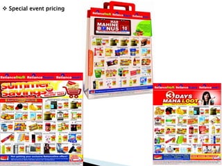  Special event pricing
 