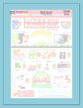 Nikhil R. Meswani Executive
Director
Hital R. Meswani
Executive Director
H.S.Kohli
Executive
Director
 