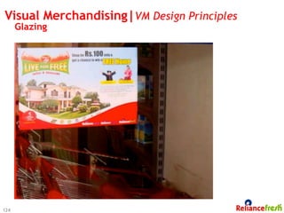 Visual Merchandising|VM Design Principles
      Glazing




124
 