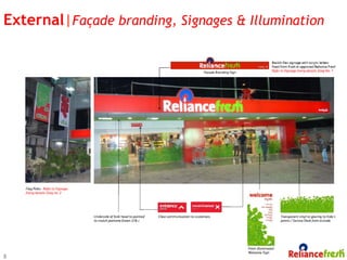 External|Façade branding, Signages & Illumination




8
 