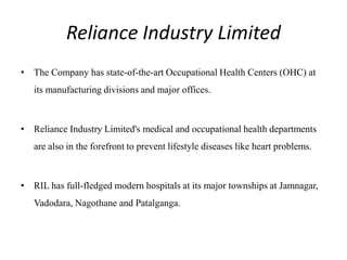 Reliance industry limited | PPTX