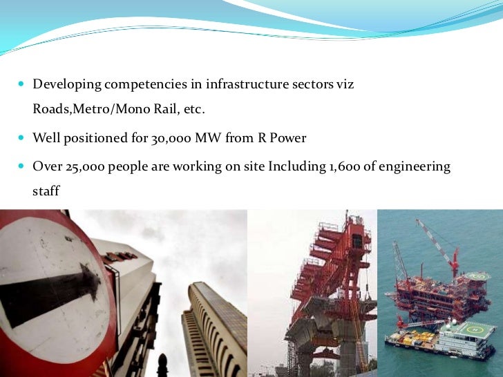 Reliance infrastructure