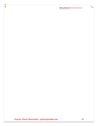 Projects, Thesis, Dissertation – projectsparadise.com   54
 