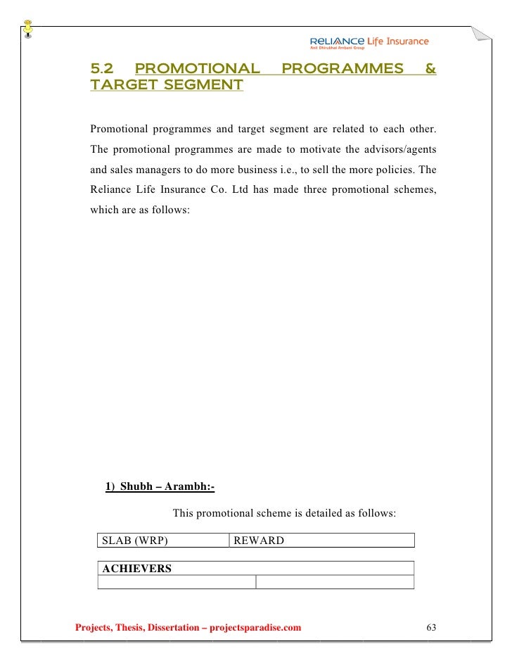 a project on customer satisfaction for reliance life insurance View anant shinde’s profile on reliance life insurance the objective of my project is to study the customer satisfaction of birla sun life insurance. a project on customer satisfaction for reliance life insurance View anant shinde’s profile on reliance life insurance the objective of my project is to study the customer satisfaction of birla sun life insurance.