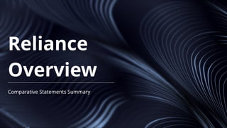Reliance Overview.pptx................... | PPTX
