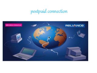 postpaid connection
 