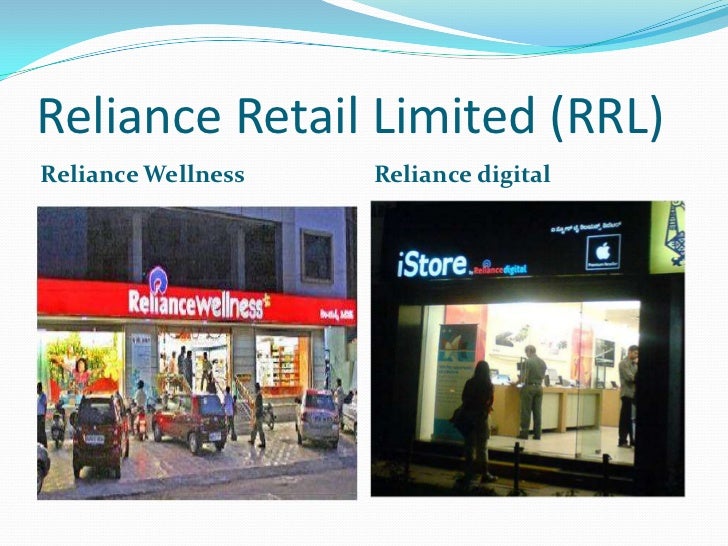 Reliance presentation