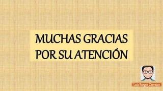 MUCHAS GRACIAS
POR SU ATENCIÓN
Luis Burgos Carrazco
 