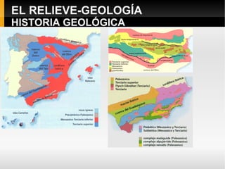 Frente: vertiente que desciende. Escarpe (zona superior abrupta) y talud (desciende suavemente) 