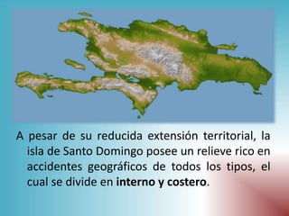 Mapa Relieve Rd Relieve republica-dominicana | PPTX