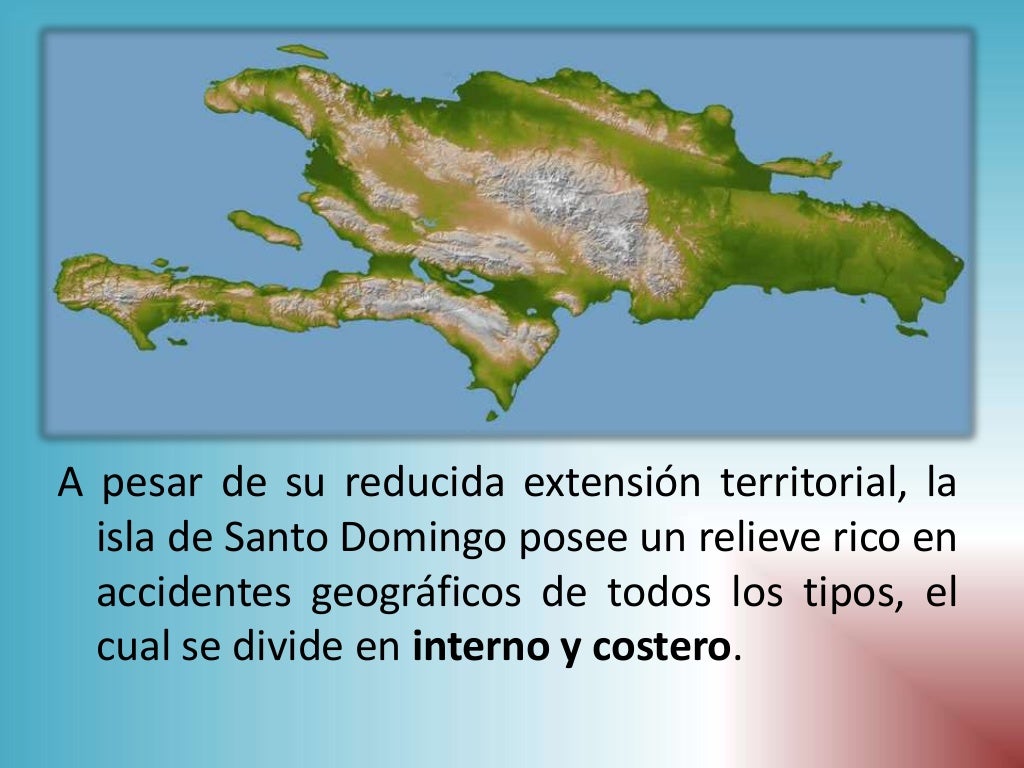 Relieve republicadominicana