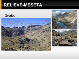 RELIEVE-MESETA SIERRAS INTERIORES 