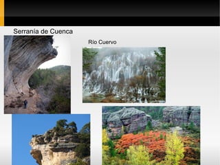 Estilo germánico / sajónico con Relieve apalachense REBORDES MONTAÑOSOS DE LA MESETA 