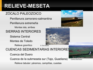 RELIEVE-MESETA 