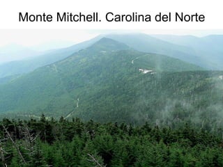 Monte Mitchell. Carolina del Norte
 