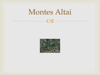 Montes Altai
    
 