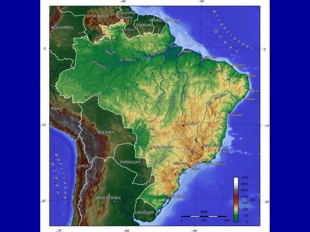 Relieve de brasil