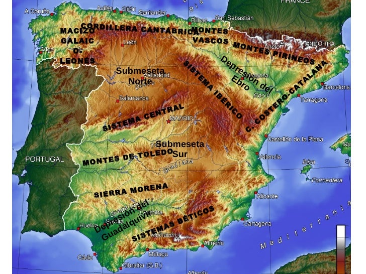 Mapa Interactivo Monta as De Espa a 1Eso GIDK Mapa Interactivo Monta as De Espa a 1Eso GIDK