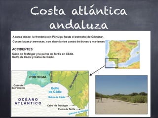 Costa atlántica
andaluza
 