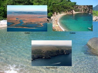 Delta Calas 
Acantilados 
 