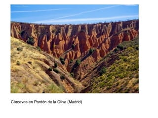 Cárcavas en Pontón de la Oliva (Madrid)
 