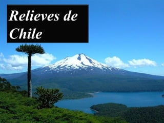 RELIEVES DE CHILE Relieves de Chile 