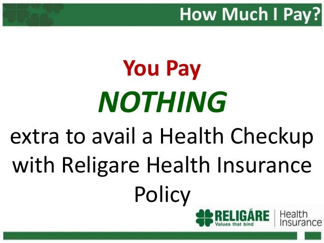 Avail Annual Health Check-ups With Religare Health Insurance