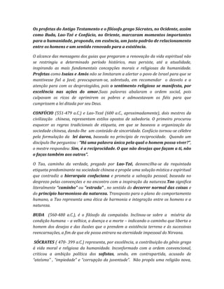 Religiões da  humanidade