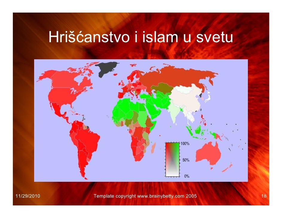 vjerska karta svijeta Religije Sveta vjerska karta svijeta