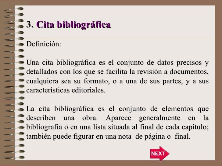 Menú de navegación