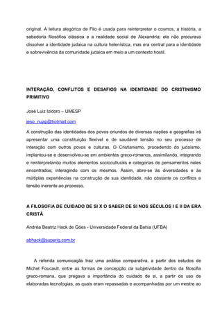 ReligiãO Identidade