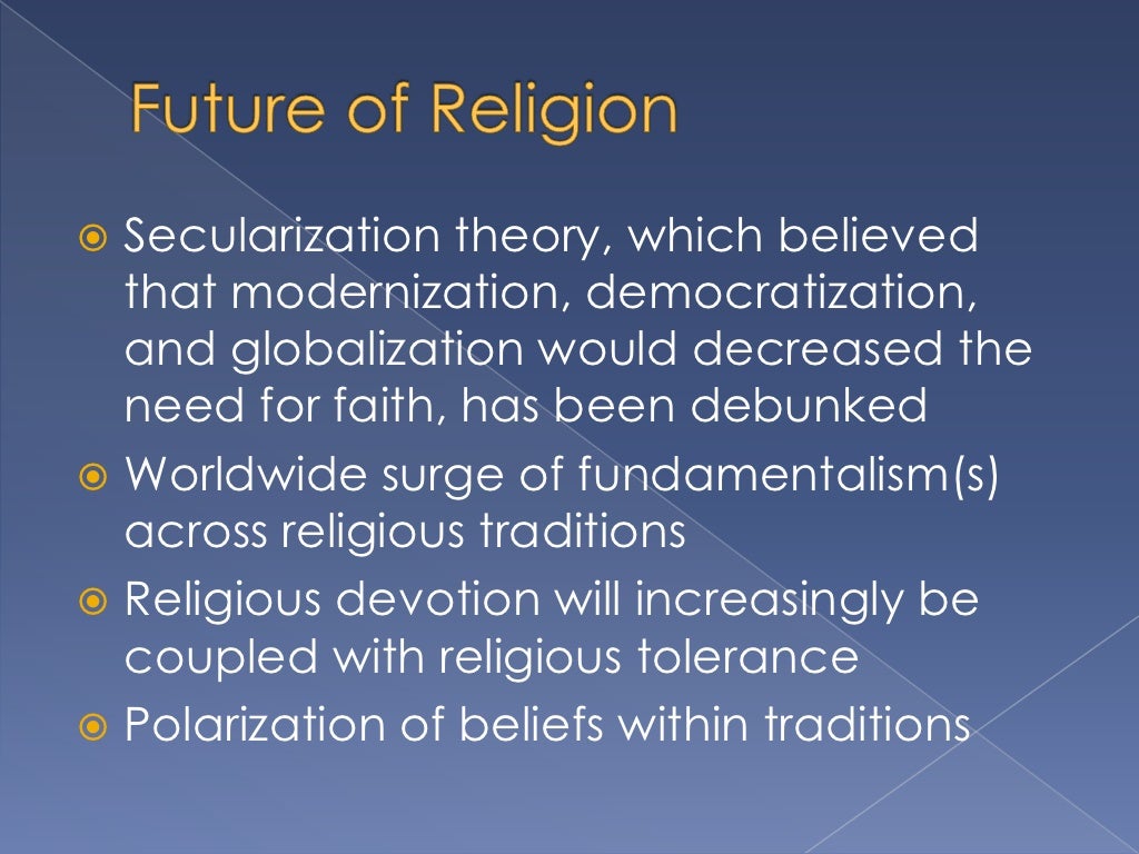 Sociology of Religion