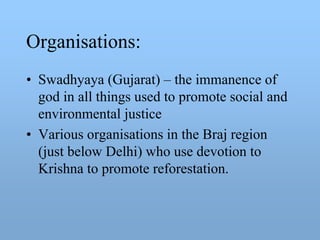 Religion, Culture And Environment