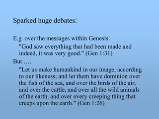 Religion, Culture And Environment