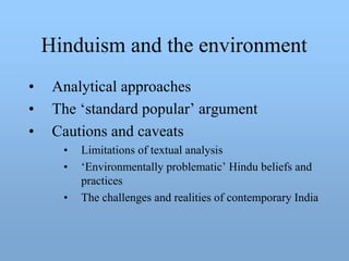 Religion, Culture And Environment