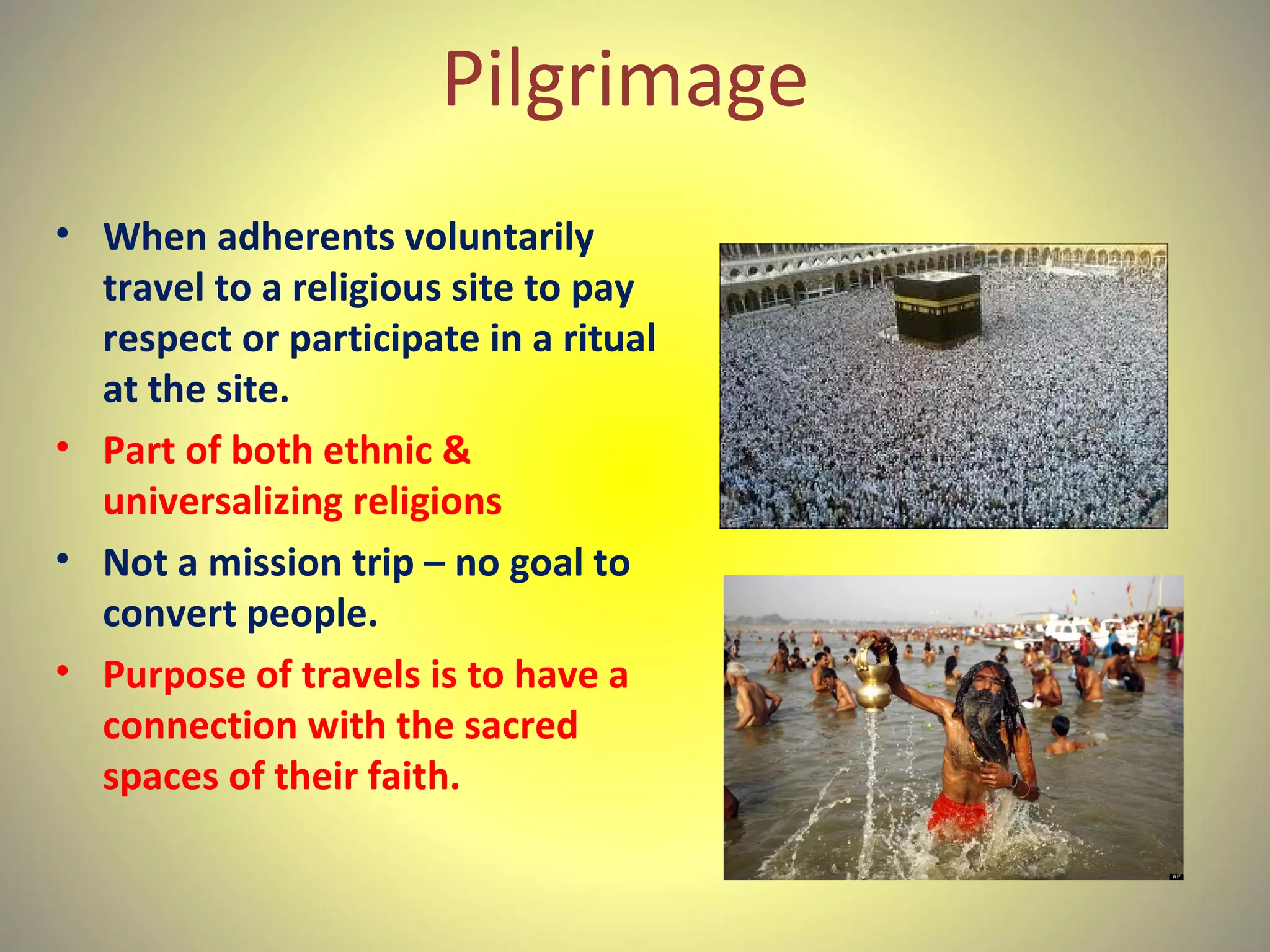 APHG Unit 3: How is religion seen in the cultural landscape? | PPT