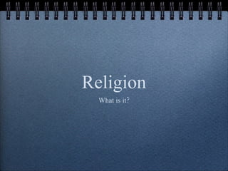 Religion ,[object Object]