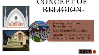 Less Religion Religion - Lesson 1: Concept of Religon and Belief System | PPTX