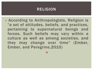 Religion and belief systems | PPTX