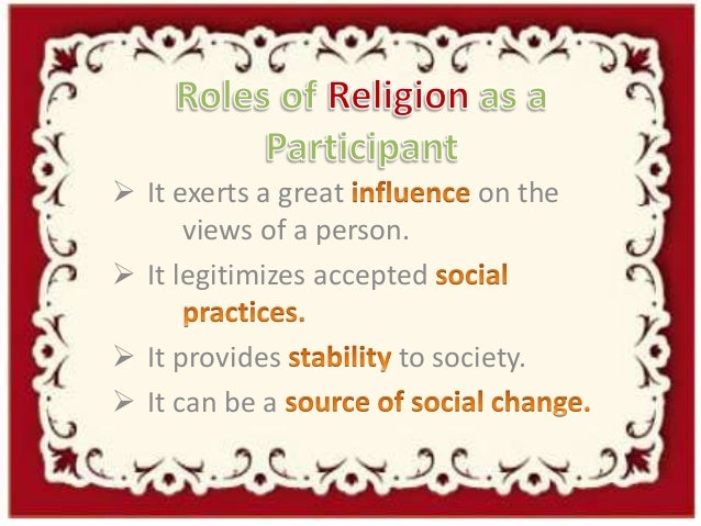 essays religion as an agent of socialization