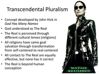 Religion and The Matrix | PPTX